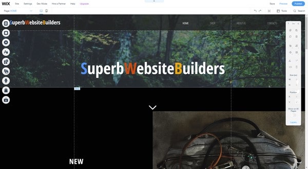 wix desktop editor