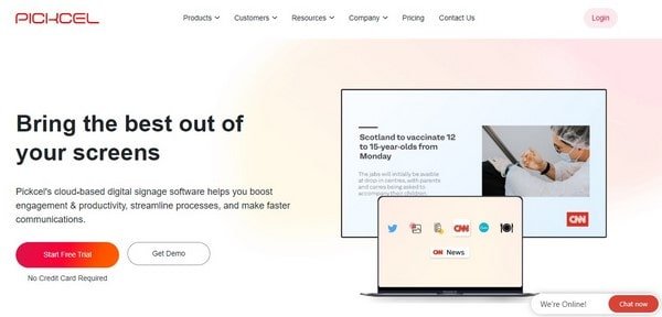 Pickcel Digital Signage
