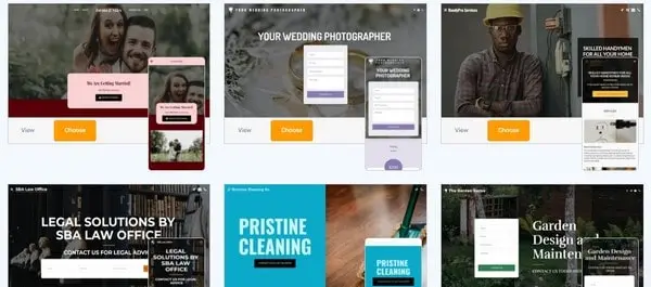 SITE123 Templates