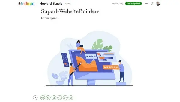 Medium Blogging Features